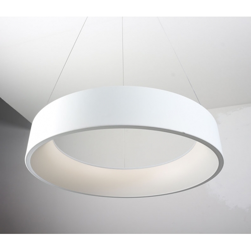 Biała lampa Ring LED 60cm 38W L122